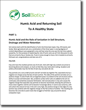 Humic Acid/Healthy Soil